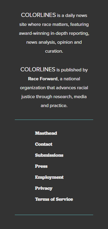 Colorlines Mobile Screencap 4