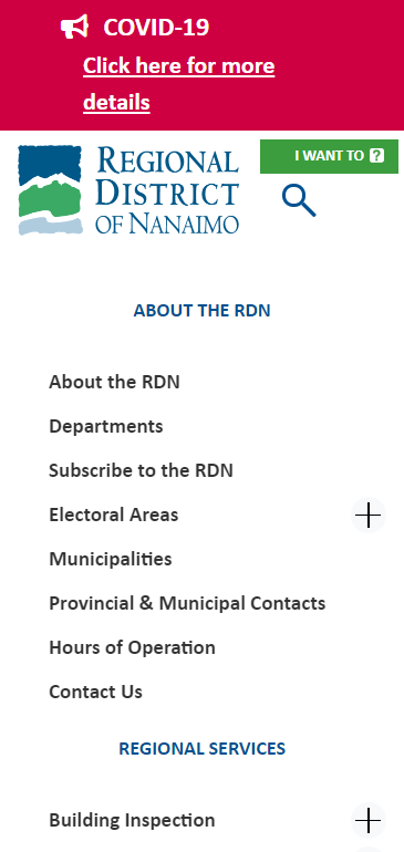 Nanaimo Mobile Screencap 1