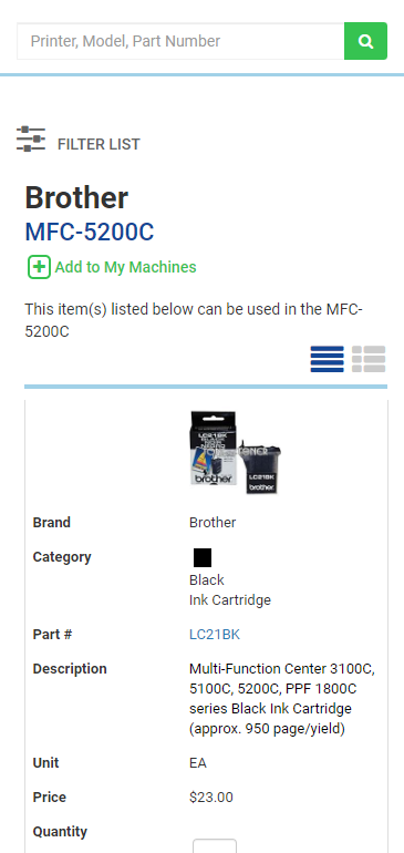 Tons of Toner Mobile Screencap 3