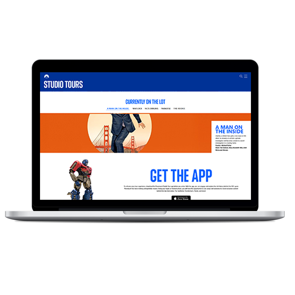 Paramount website example 4