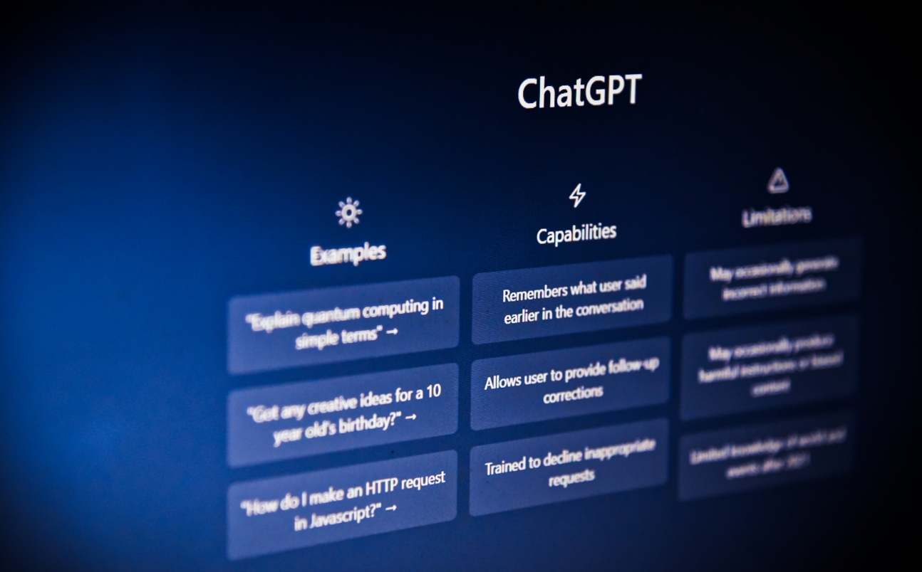Screenshot of ChatGPT